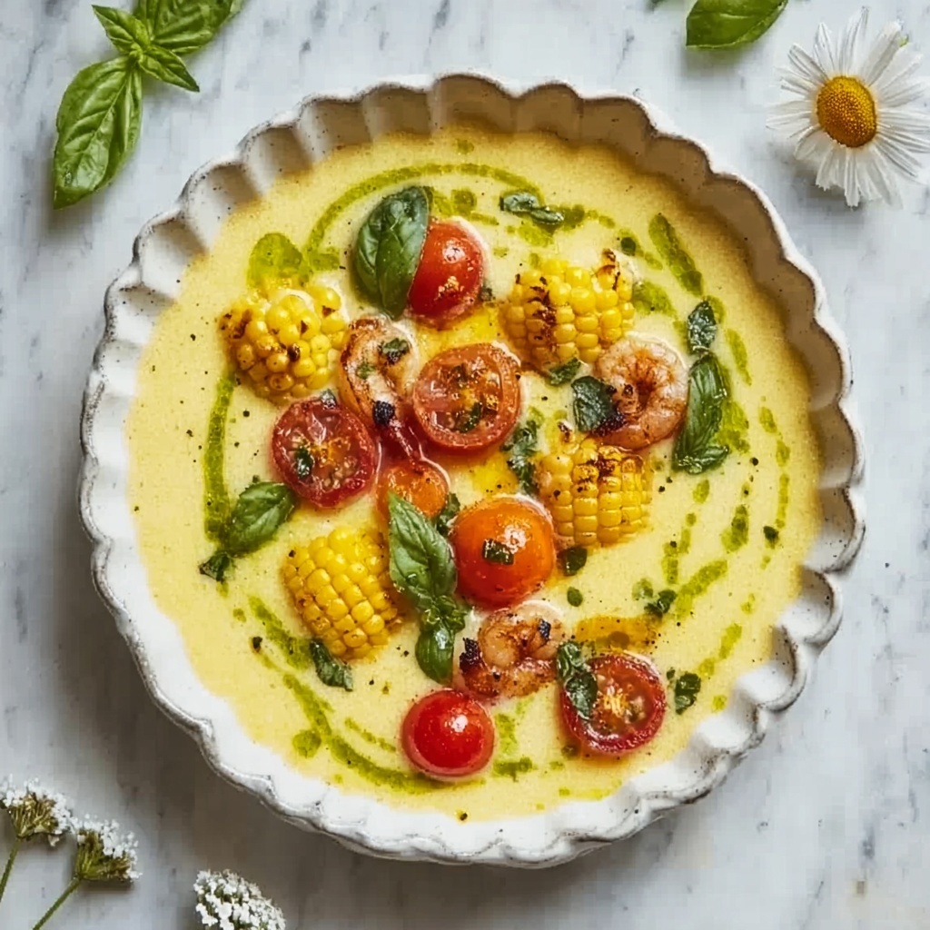Summer Sweet Corn Gazpacho Recipe - Recipe Image