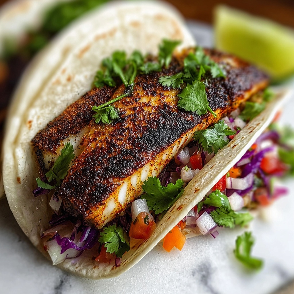 Grilled Fish Tacos with Zesty Chipotle Slaw Recipe - Recipe Image