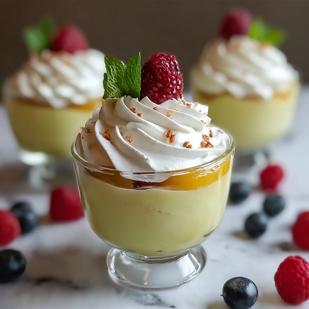 Coconut Mousse Delightful Dessert: A Vegan Tropical Treat Recipe - Recipe Image