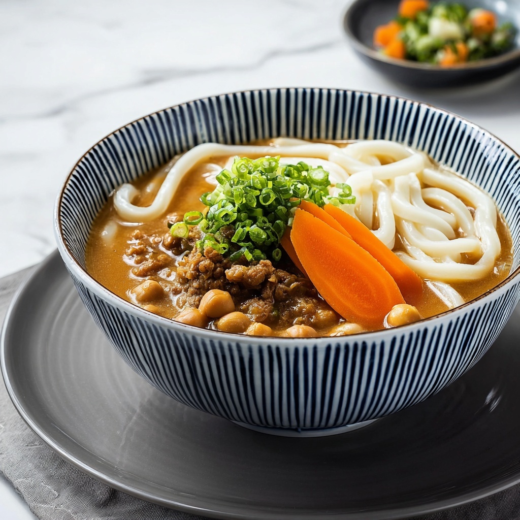Savory Homemade Japanese Curry Udon for Cozy Weeknight Dinners Recipe - Recipe Image