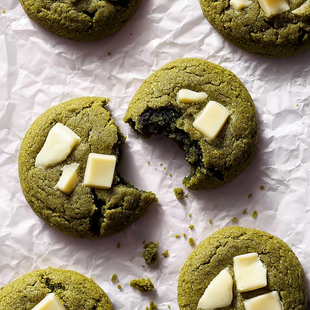Delicious Matcha Cookies with Brown Butter Twist Recipe - Recipe Image