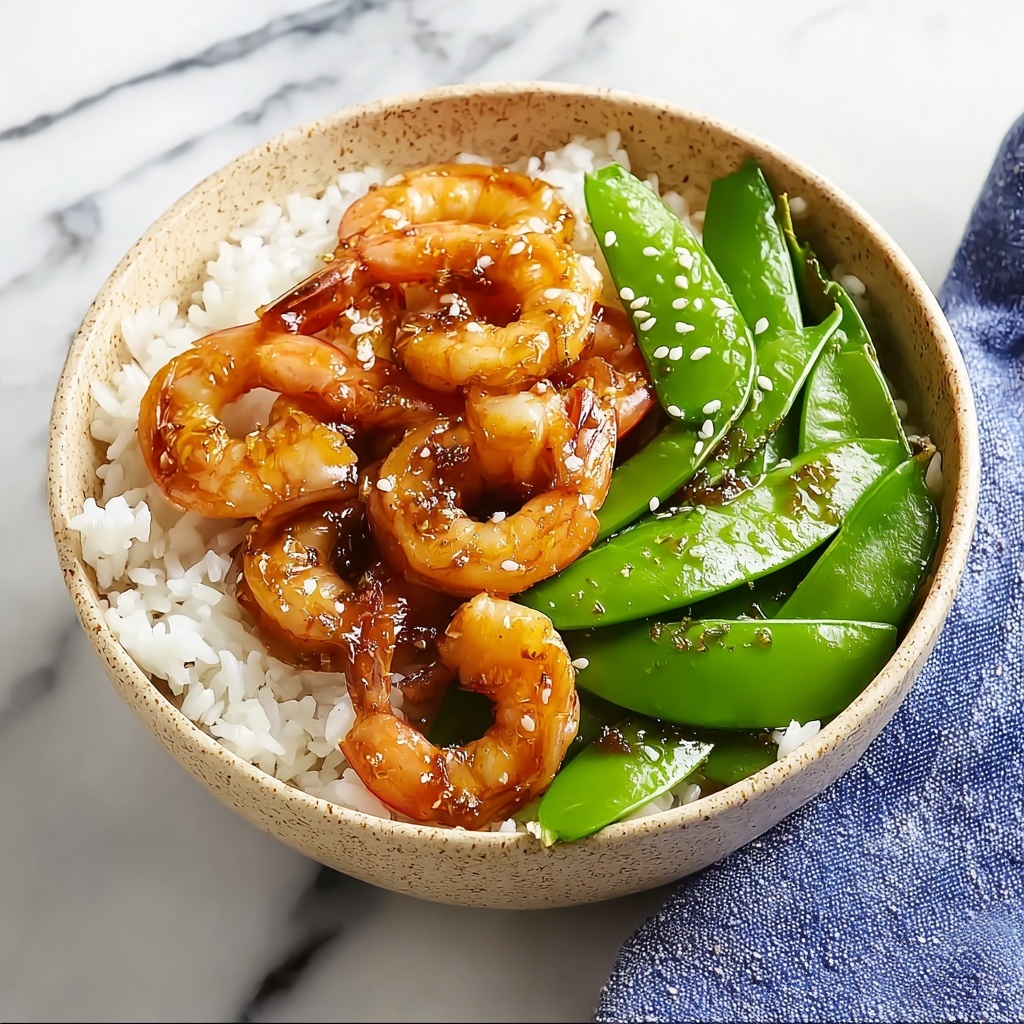 Delicious Shrimp and Snow Peas: Quick and Easy Delight Recipe - Recipe Image