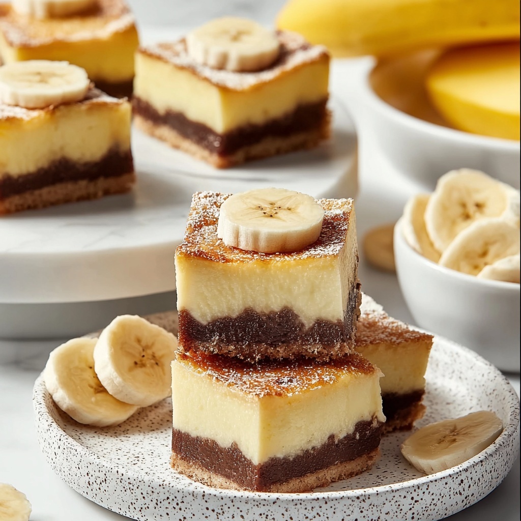Decadent Banana Pudding Brownies Recipe - Recipe Image
