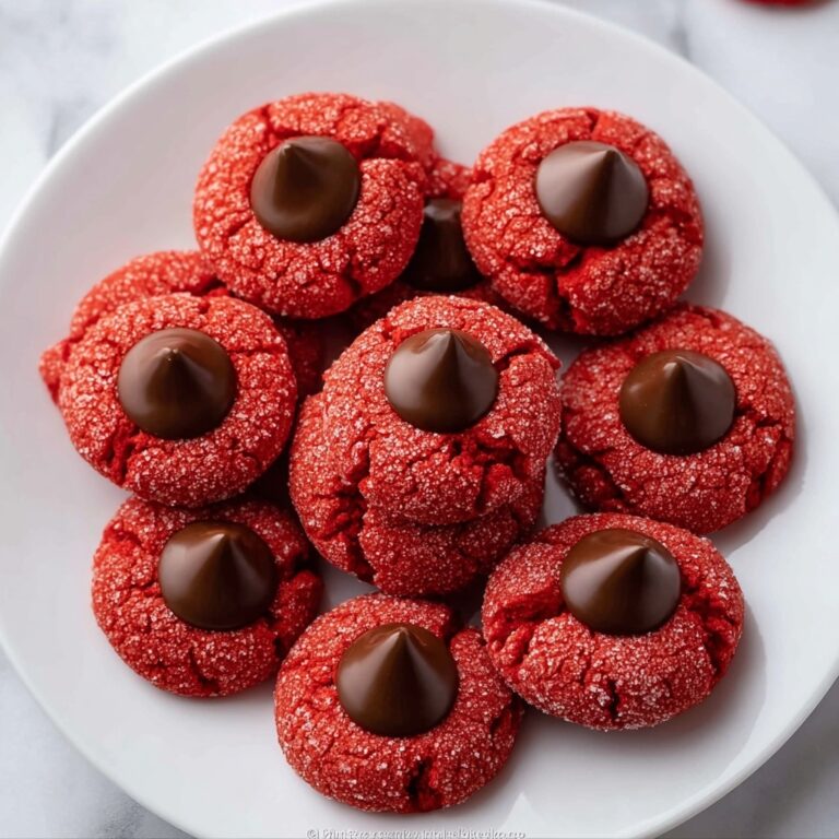 Hershey’s Red Velvet Blossoms Cookies Recipe