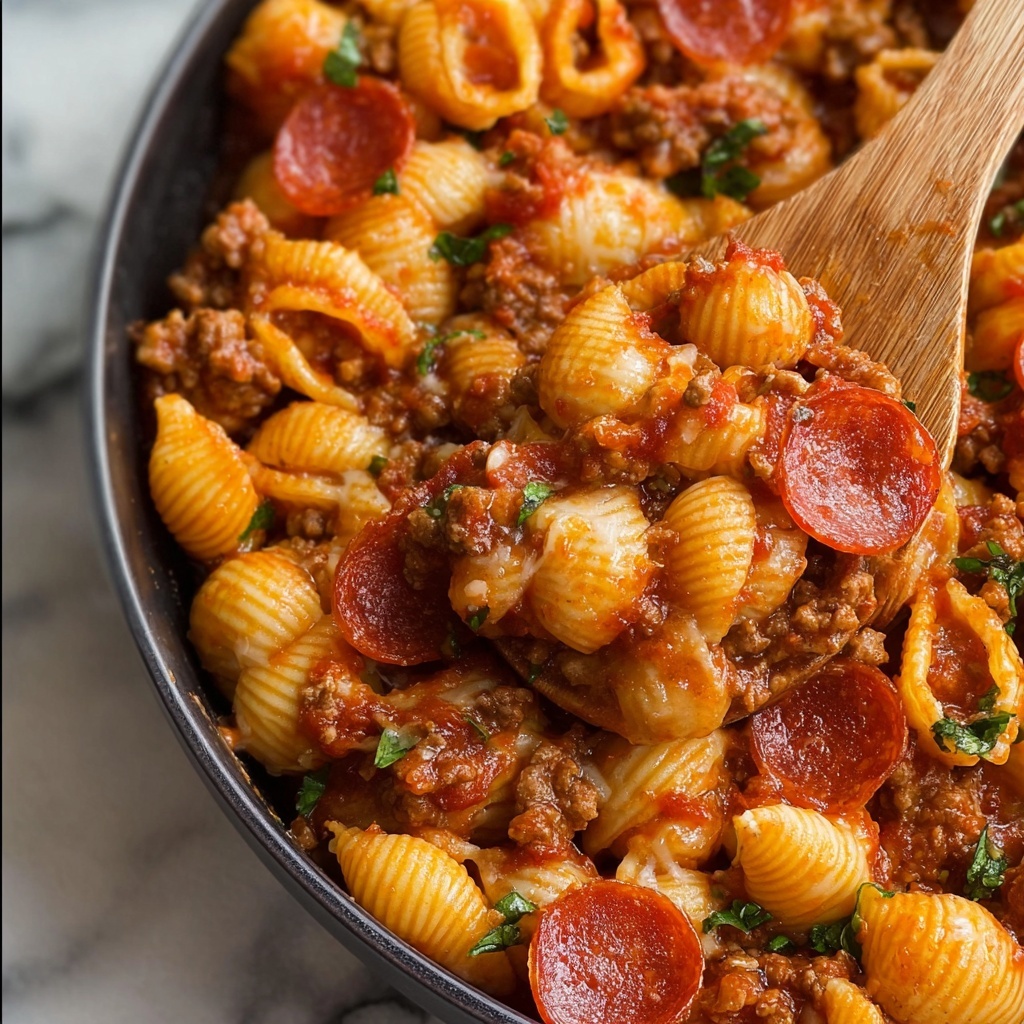 One-Pot Pizza Pasta Recipe - Recipe Image