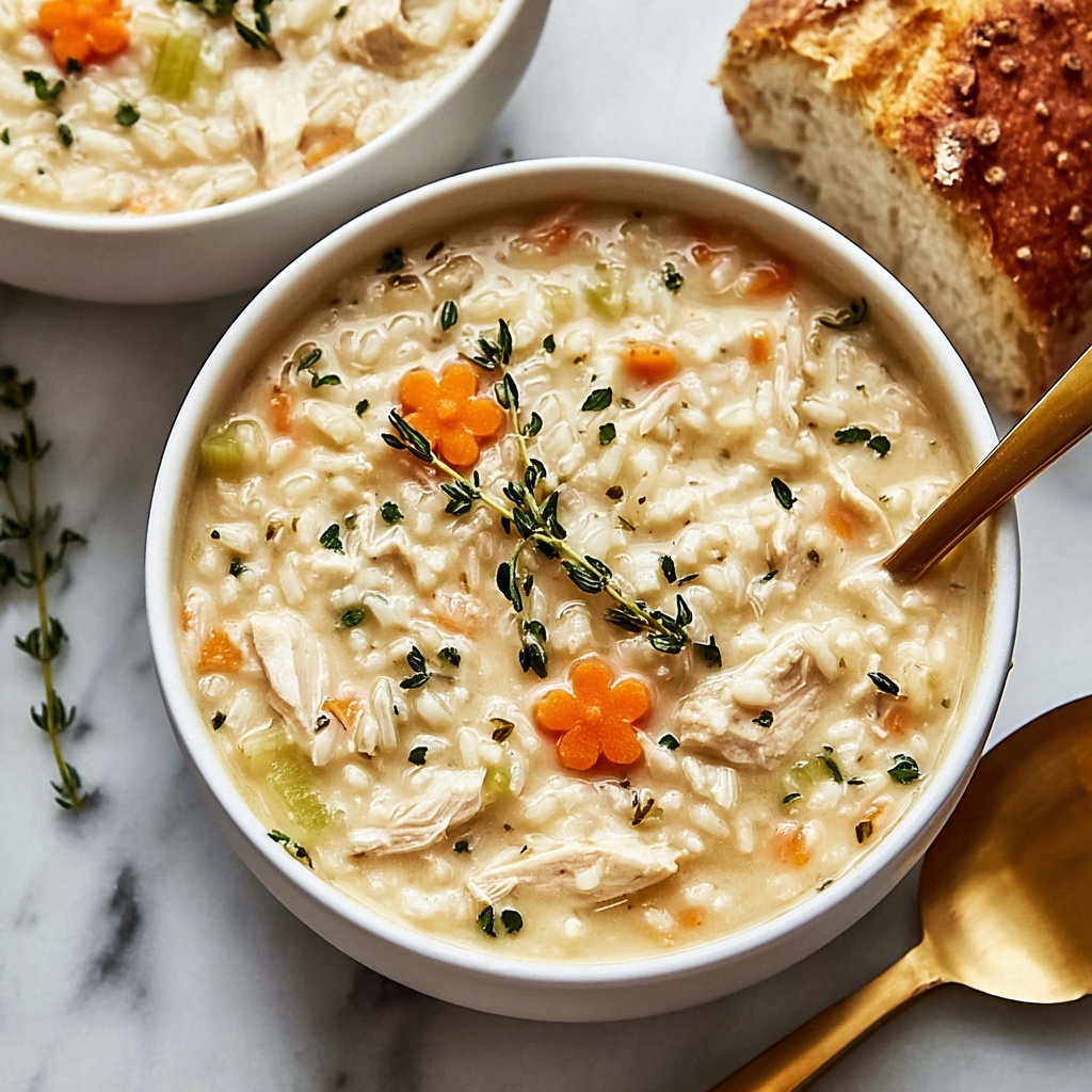 Creamy Turkey Wild Rice Soup Recipe - Recipe Image