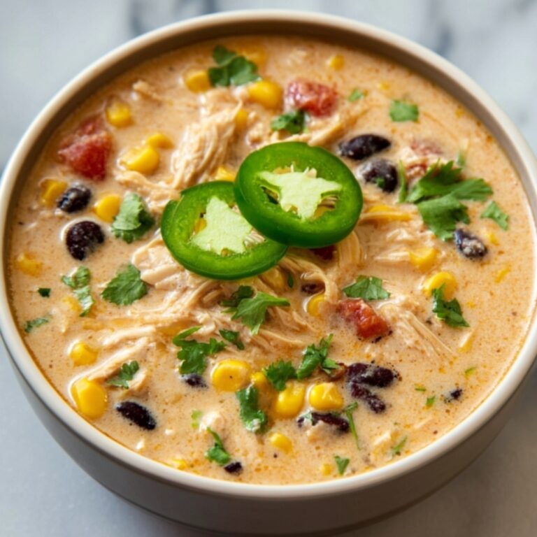 Creamy Chicken Tortilla Soup Recipe