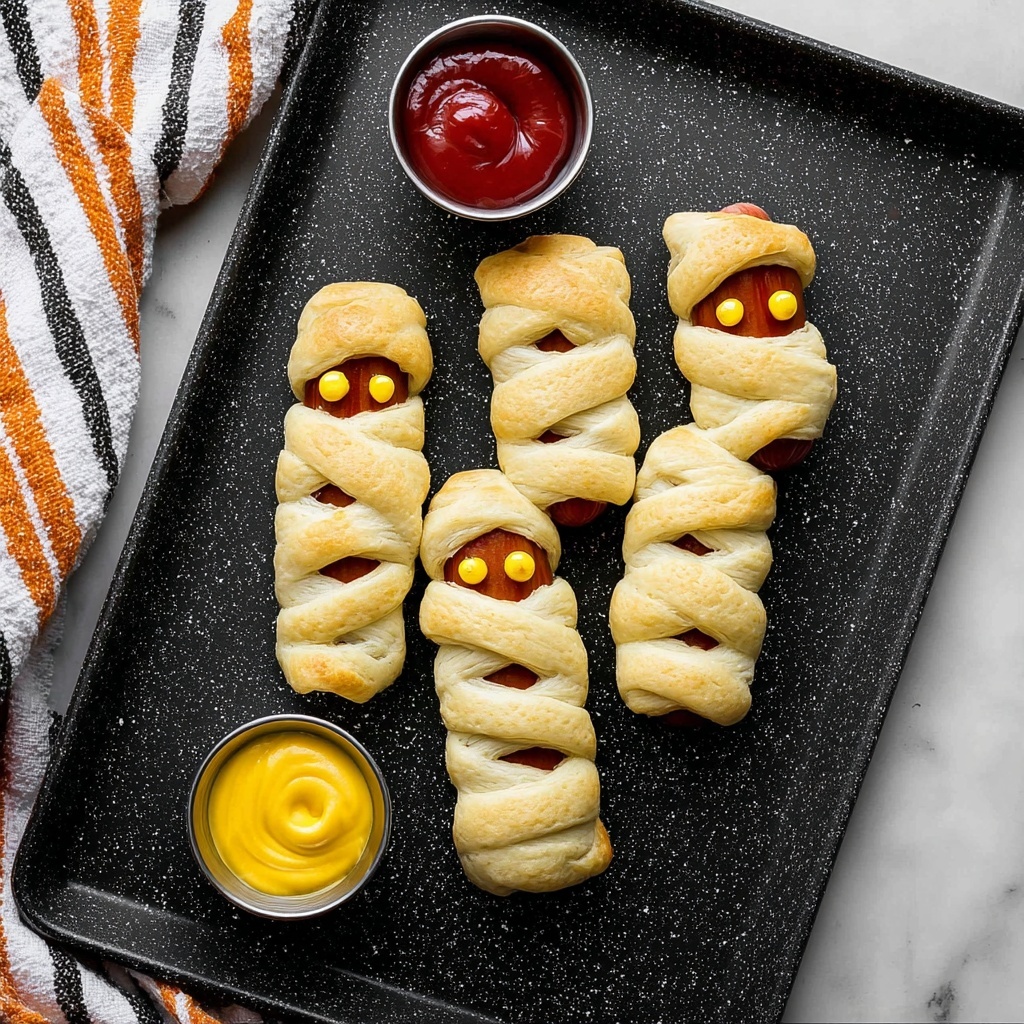 Mummy Hot Dogs Recipe - Recipe Image