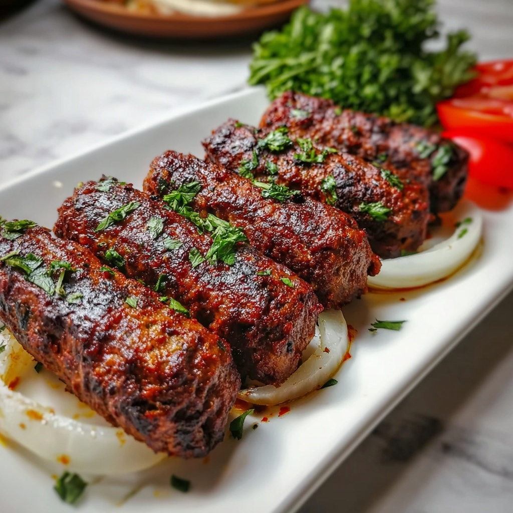 Savor the Flavor: Easy Turkish Adana Kabab Recipe at Home Recipe - Recipe Image