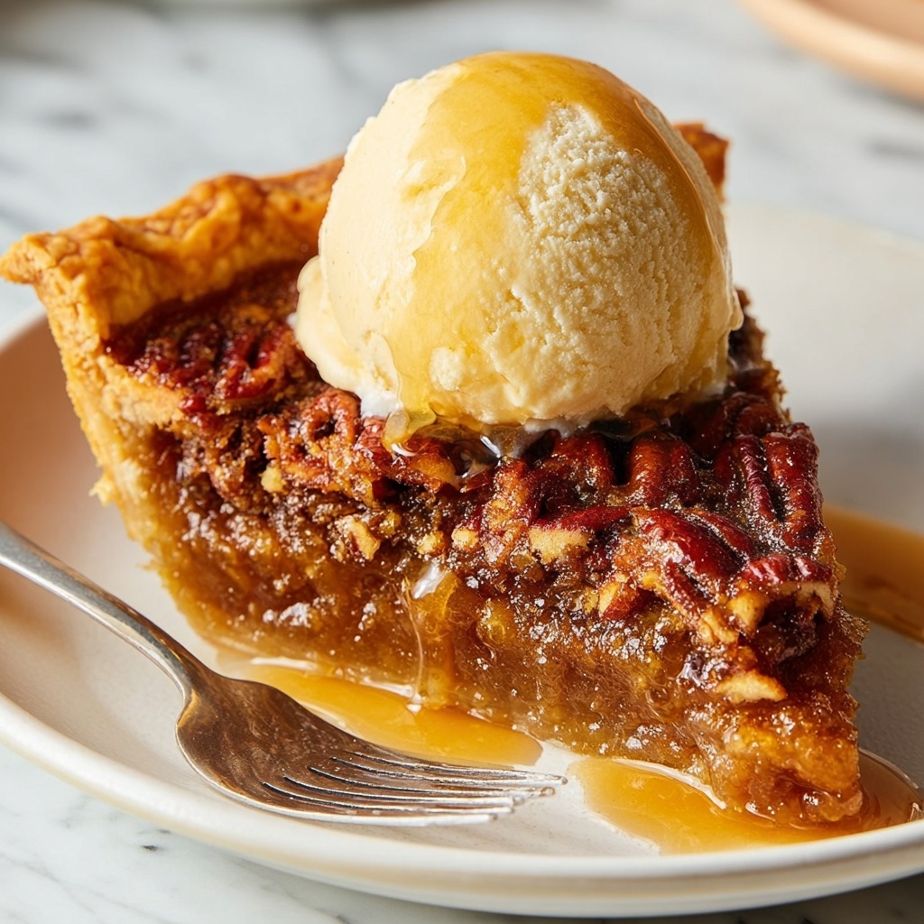 Vegan Pecan Pie (No Corn Syrup) Recipe - Recipe Image