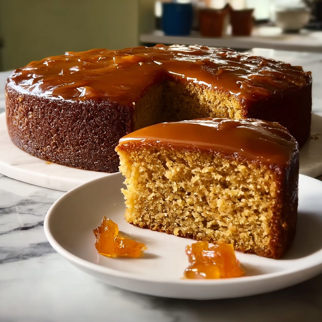 Date & Mandarin Syrup Cake Recipe - Recipe Image