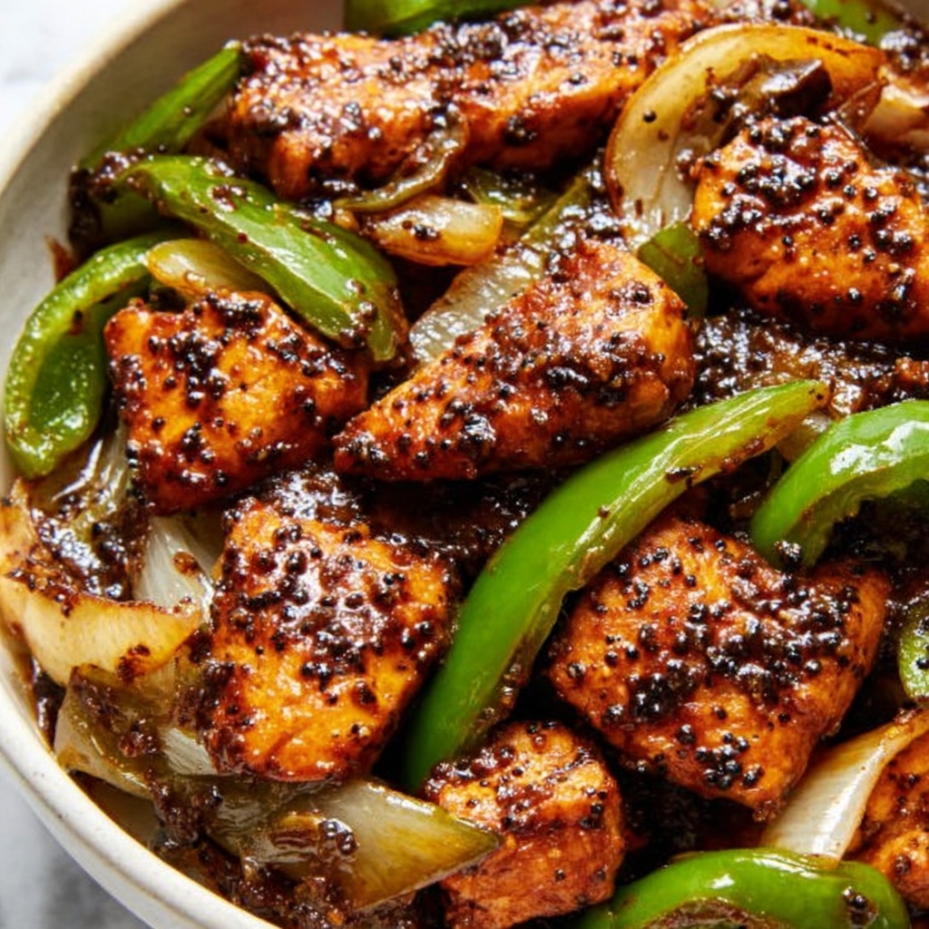 Black Pepper Chicken Recipe - Recipe Image