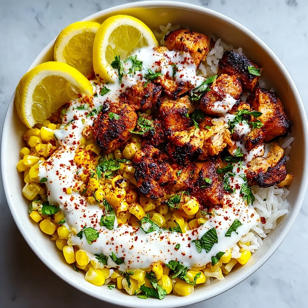 Street Corn Chicken Rice Bowl Recipe - Recipe Image
