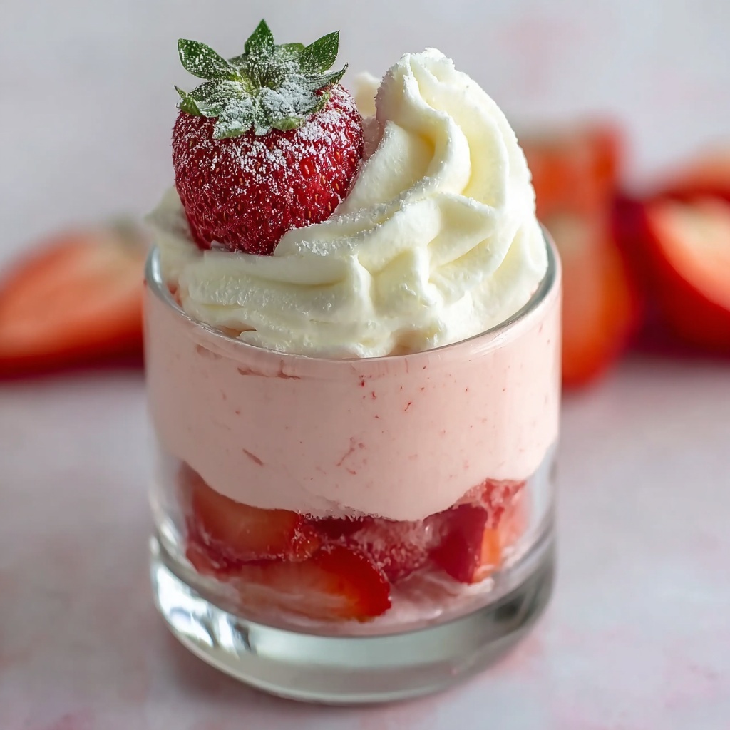 Strawberry Mousse Recipe - Recipe Image