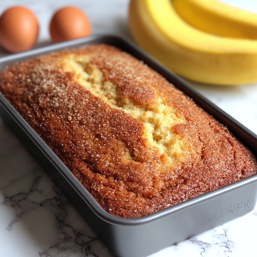 Snickerdoodle Banana Bread Recipe - Recipe Image