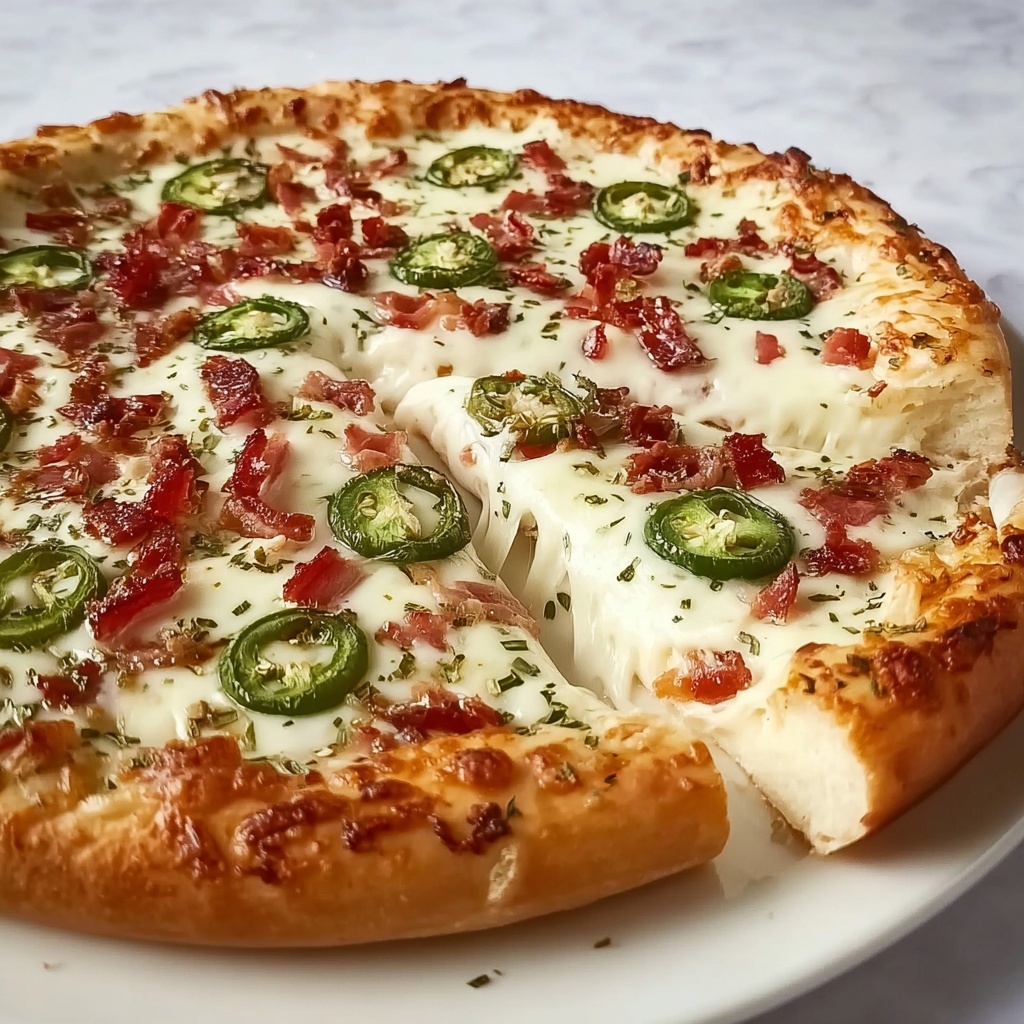 Jalapeño Popper Pizza: 7 Irresistible Flavor Combos Recipe - Recipe Image