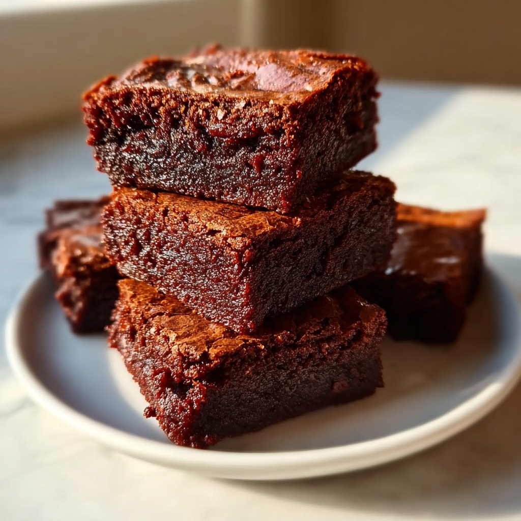 Vegan Sweet Potato Brownies Recipe - Recipe Image