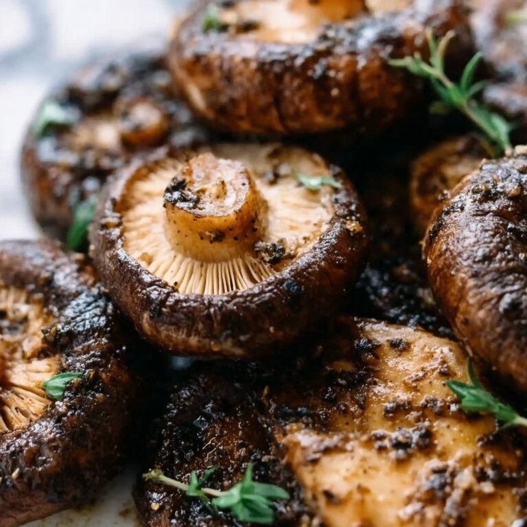 Traeger-Smoked Lion’s Mane Mushrooms Recipe