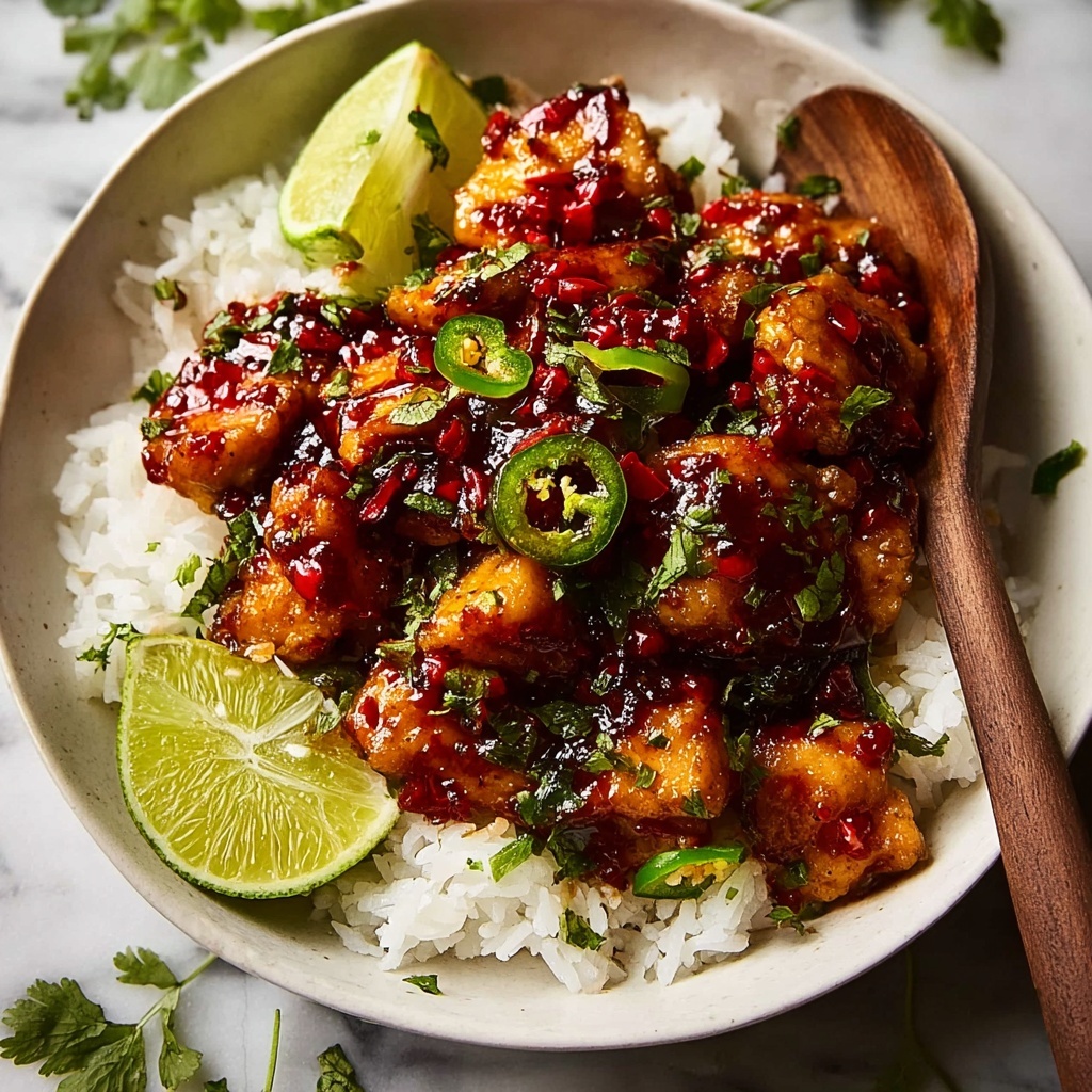 Saucy Asian Chilli Chicken in Just 13 Minutes Recipe - Recipe Image