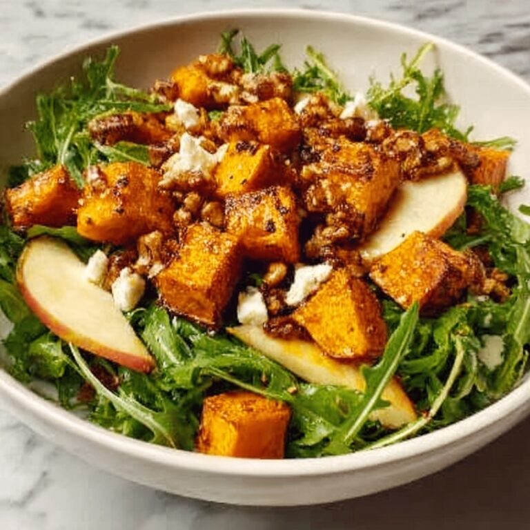 Roasted Butternut Squash Apple Salad Recipe