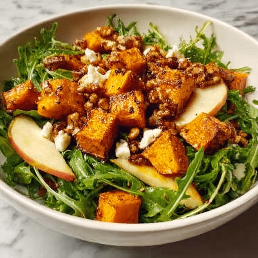 Roasted Butternut Squash Apple Salad Recipe - Recipe Image