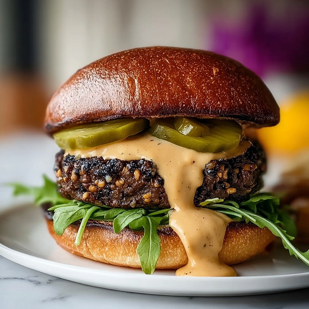 Epic Black Bean Burger Recipe - Recipe Image