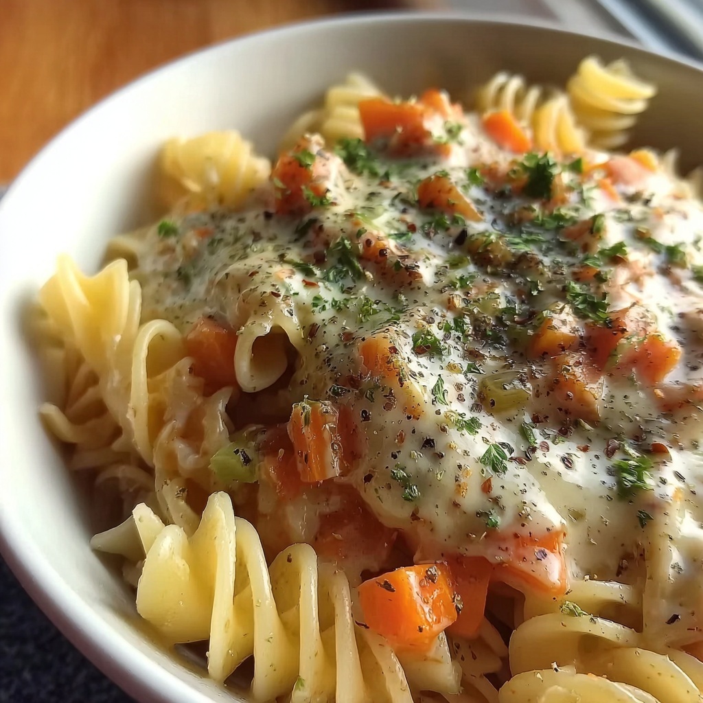 Creamy Pasta Soup Recipe: 5 Steps to Cozy Comfort Recipe - Recipe Image