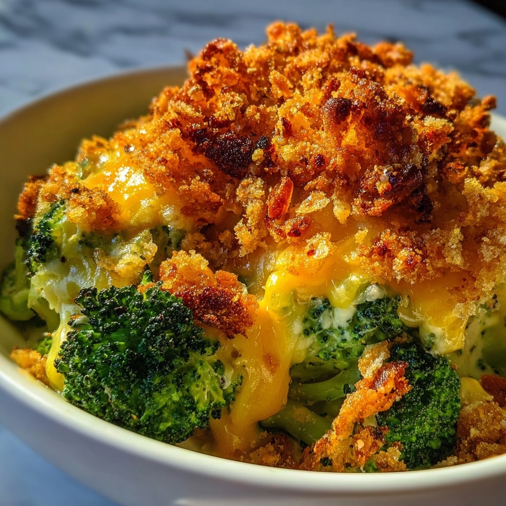 Cheesy Broccoli Bake Recipe - Recipe Image