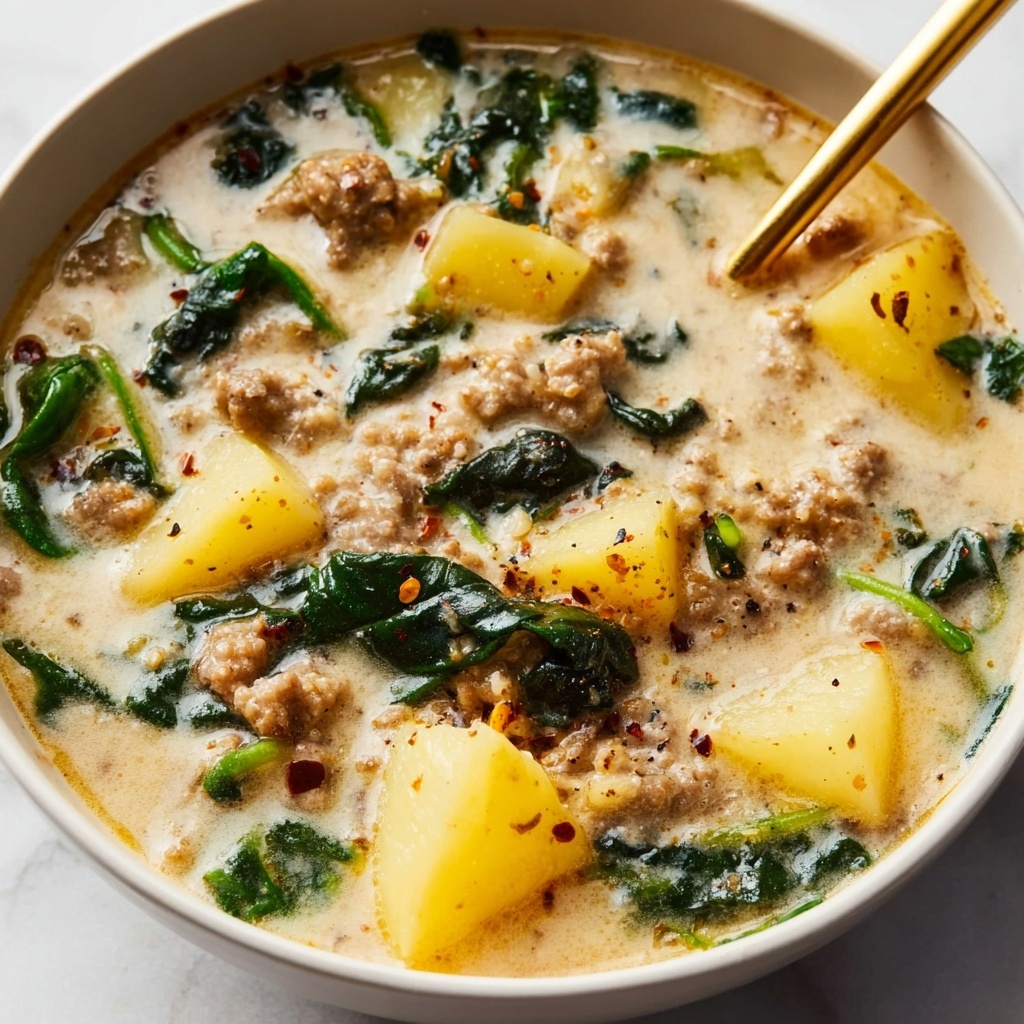 Sausage and Potato Soup Recipe - Recipe Image