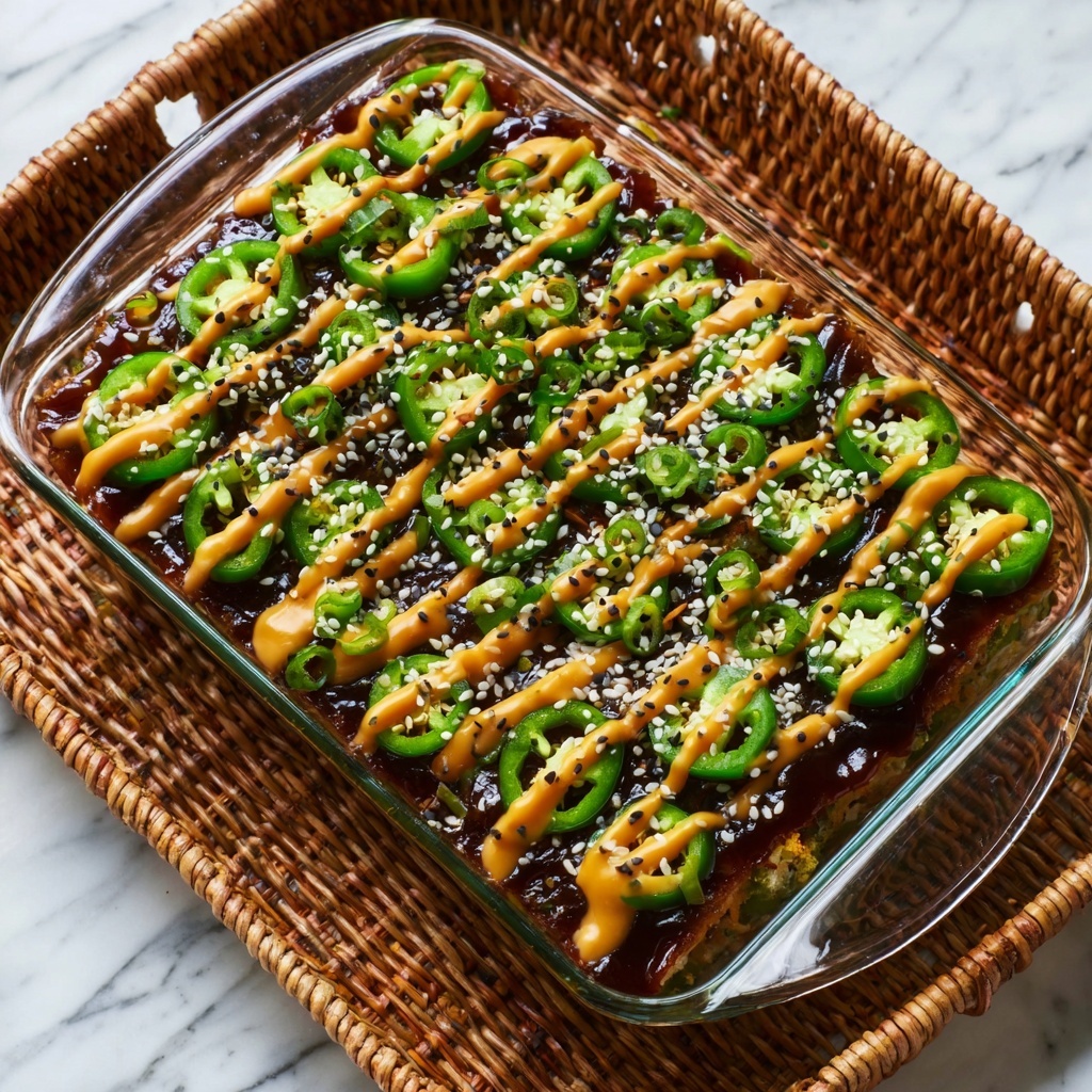 Spicy Salmon Sushi Bake Recipe - Recipe Image