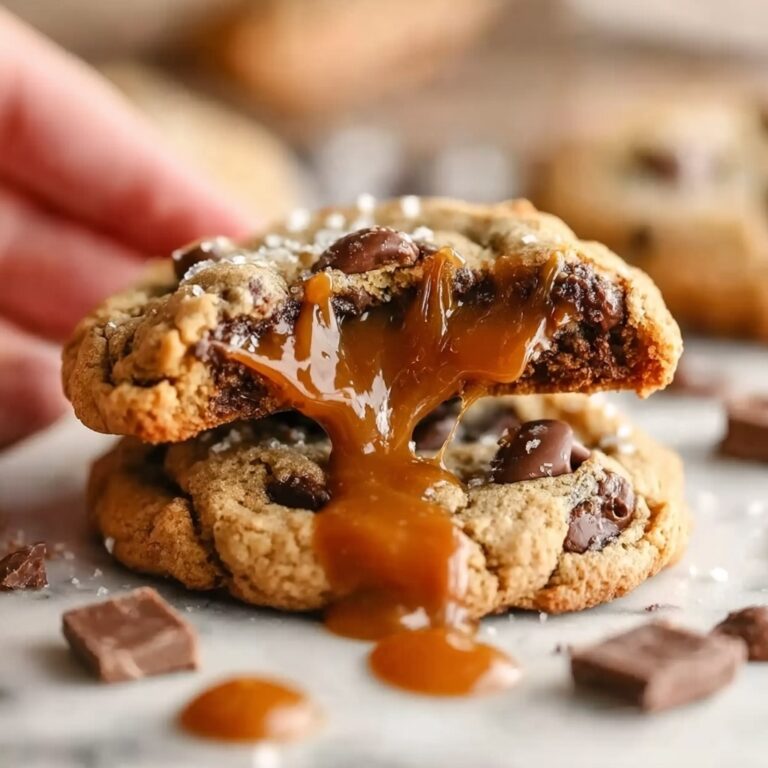 Caramel Chocolate Chip Cookies Recipe