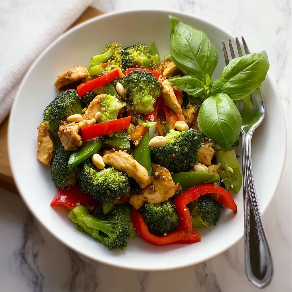 Thai Chicken Stir-Fry with Vegetables Recipe - Recipe Image