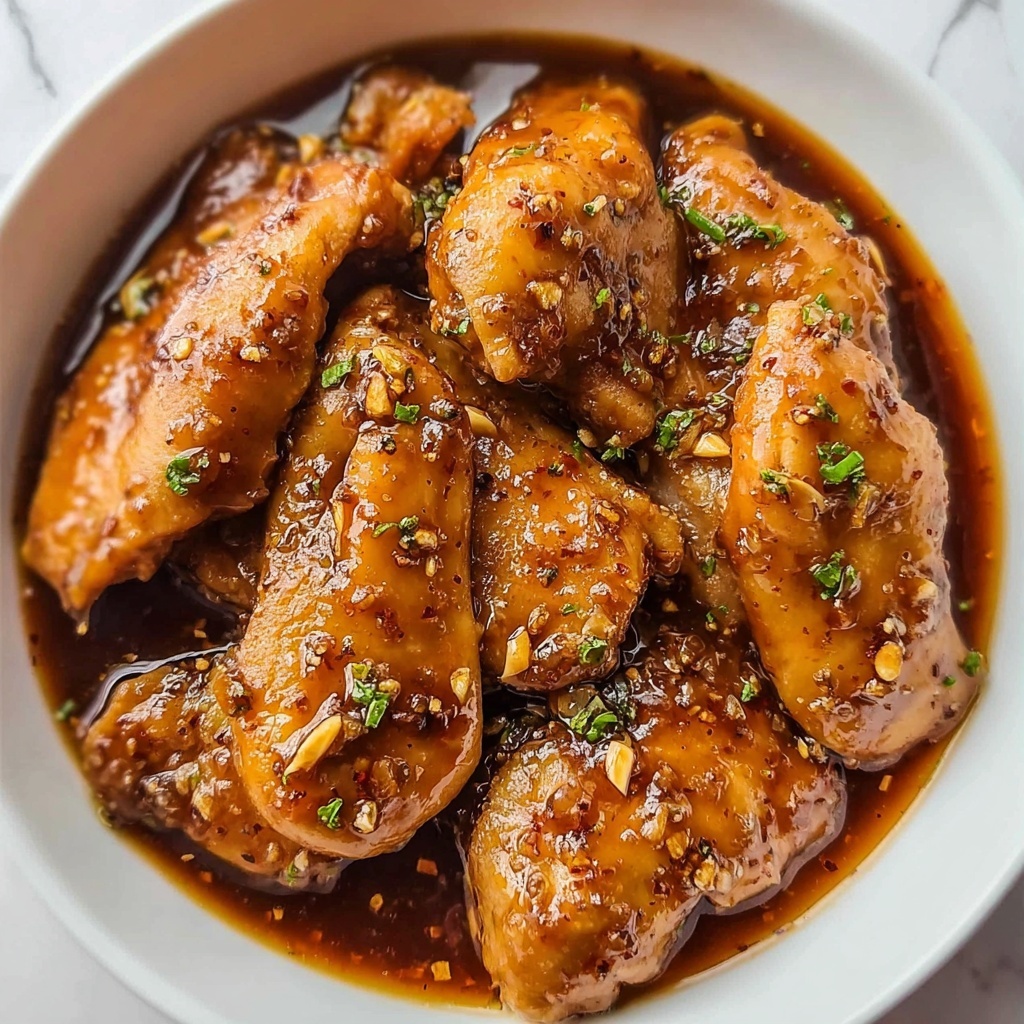 Crockpot Honey Garlic Chicken Recipe - Recipe Image