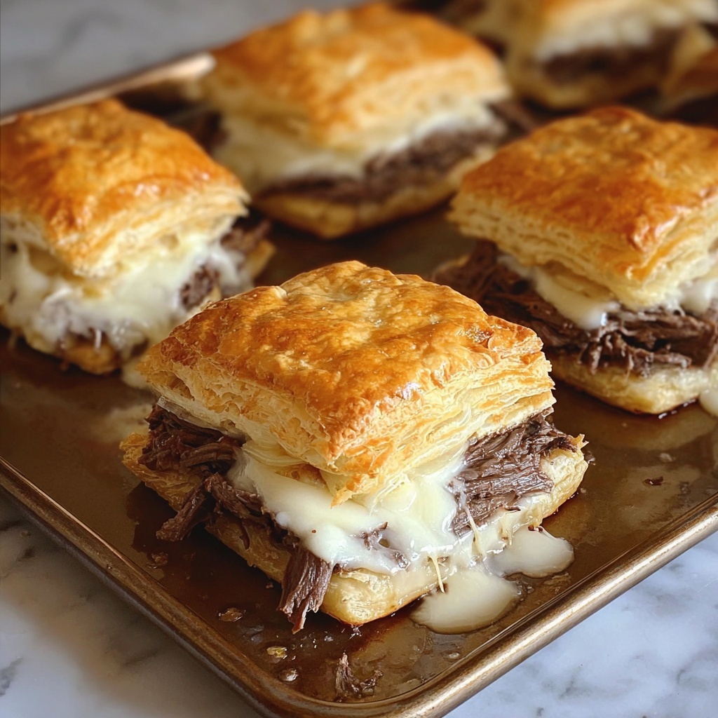 Baked French Dip Biscuits Recipe - Recipe Image