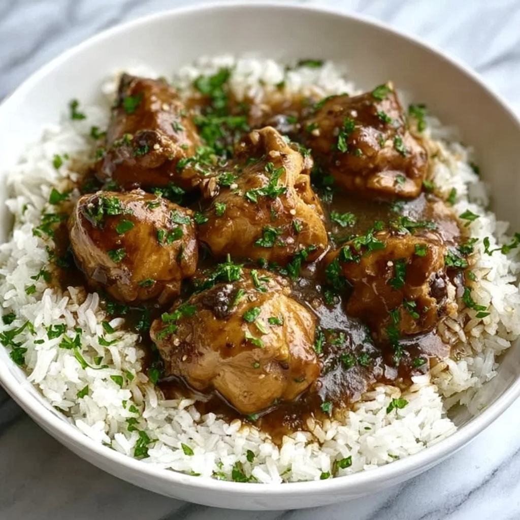 Slow Cooker Chicken Adobo Recipe - Recipe Image