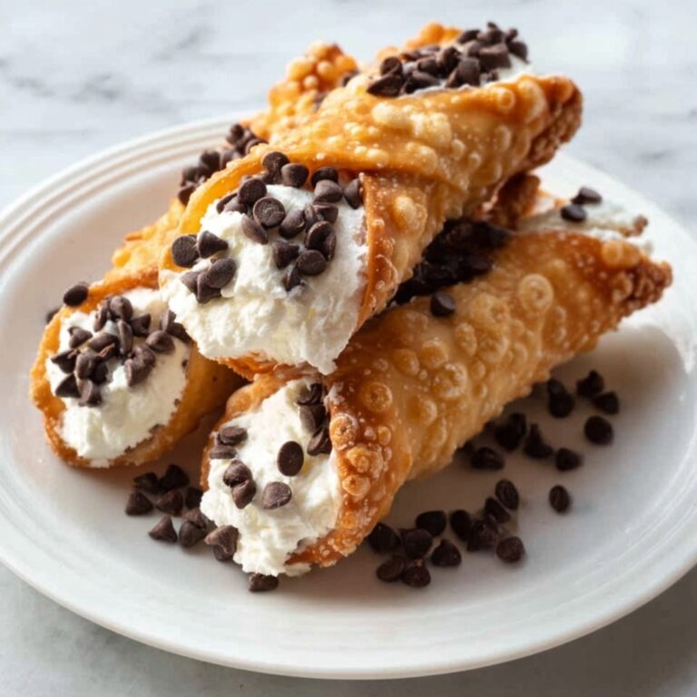 Cannoli Bites: Crispy Shells Filled with Ricotta and Mini Chocolate Chips Recipe
