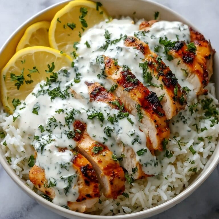 Dump-and-Bake Chicken Tzatziki with Rice Recipe