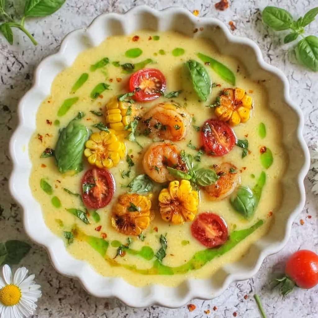 Summer Sweet Corn Gazpacho Recipe - Recipe Image