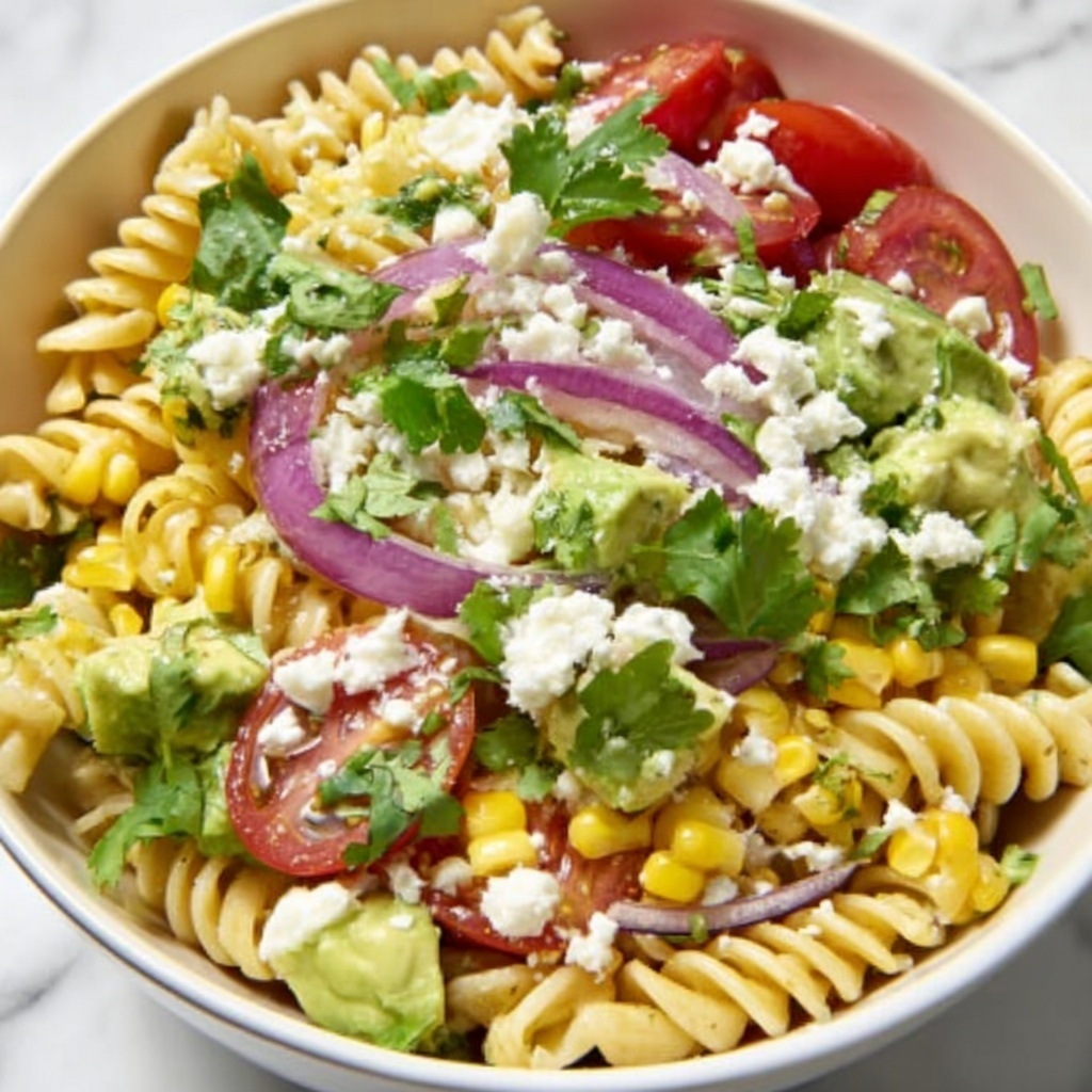 Mexican Street Corn Pasta Salad: 6 Flavorful Tips You Need Recipe - Recipe Image