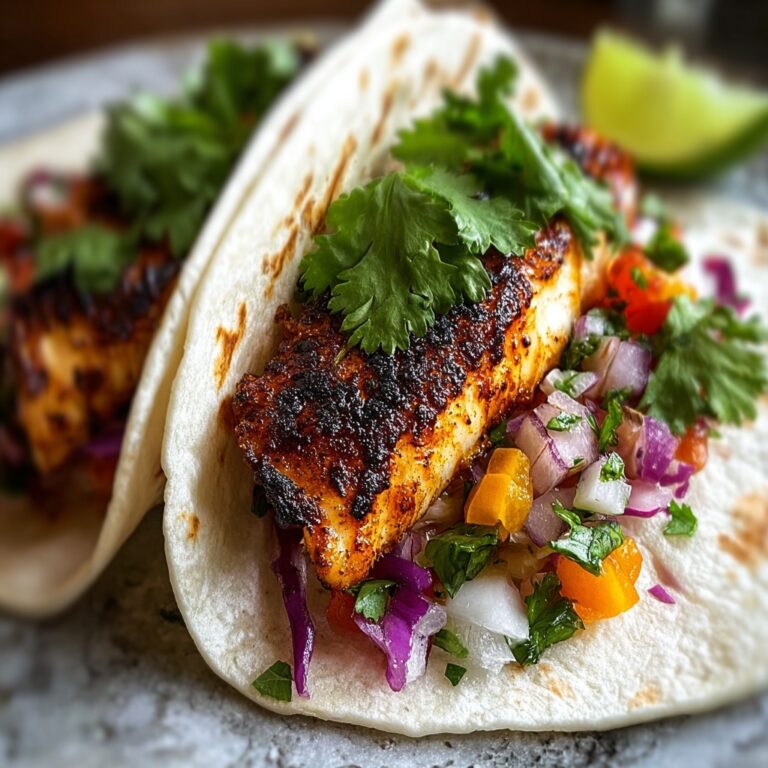 Grilled Fish Tacos with Zesty Chipotle Slaw Recipe
