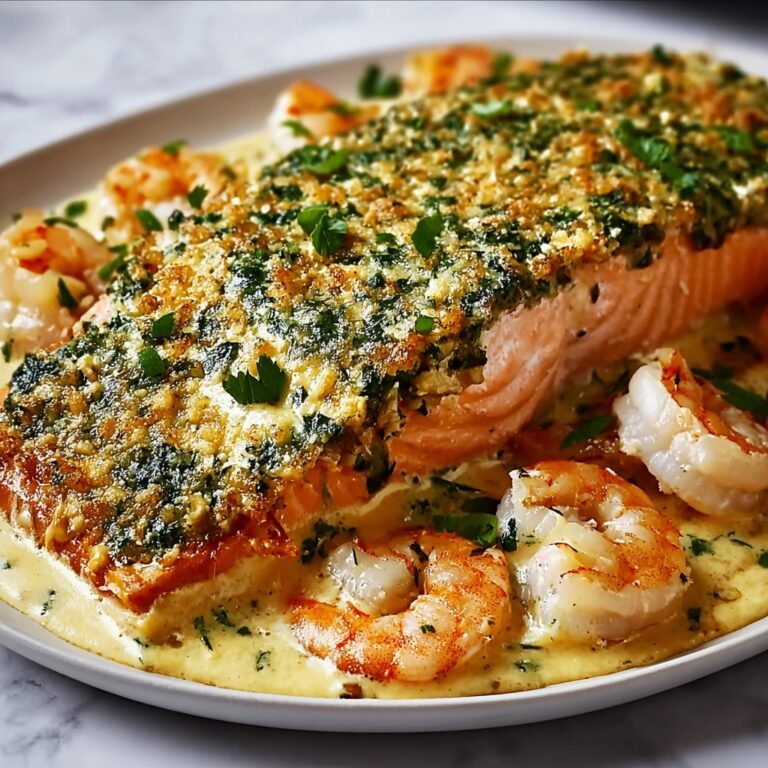 Crab and Shrimp Stuffed Salmon for a Keto Delight Recipe