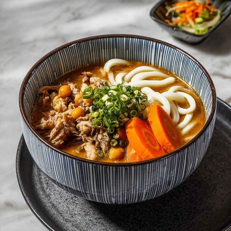 Savory Homemade Japanese Curry Udon for Cozy Weeknight Dinners Recipe