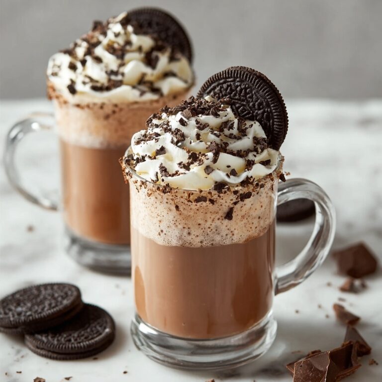 Cookies and Cream Hot Chocolate Bliss Recipe
