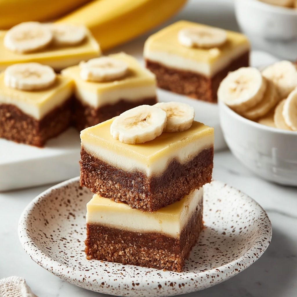 Decadent Banana Pudding Brownies Recipe - Recipe Image