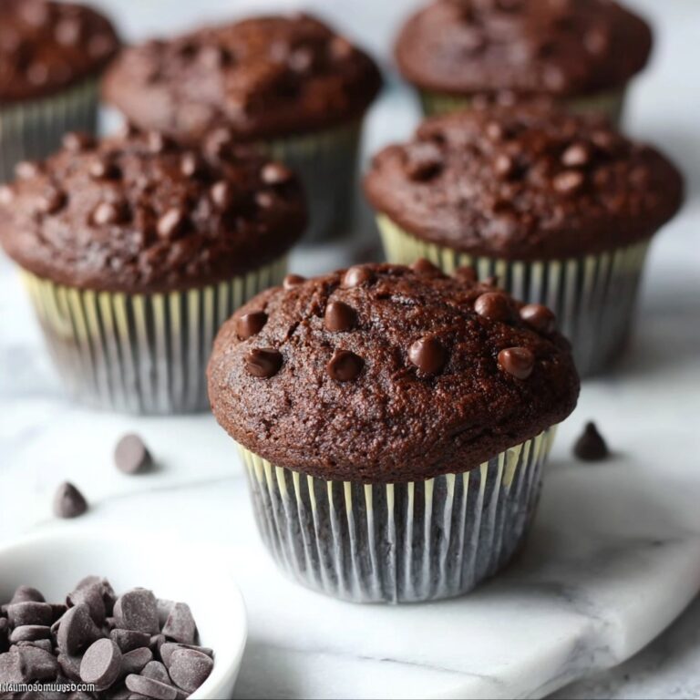 Double Chocolate Banana Muffins Recipe