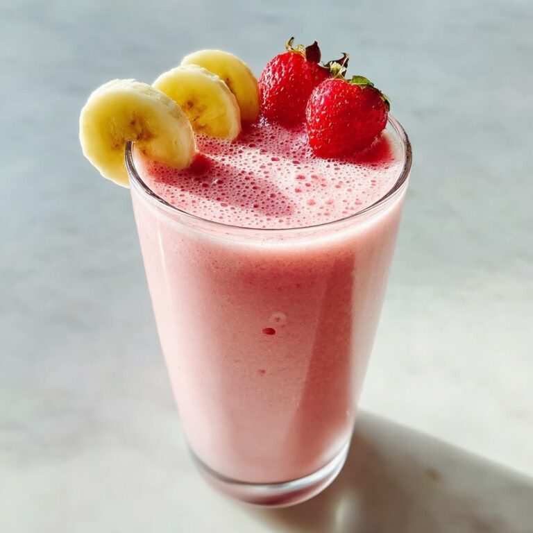 Strawberry Banana Smoothie Recipe