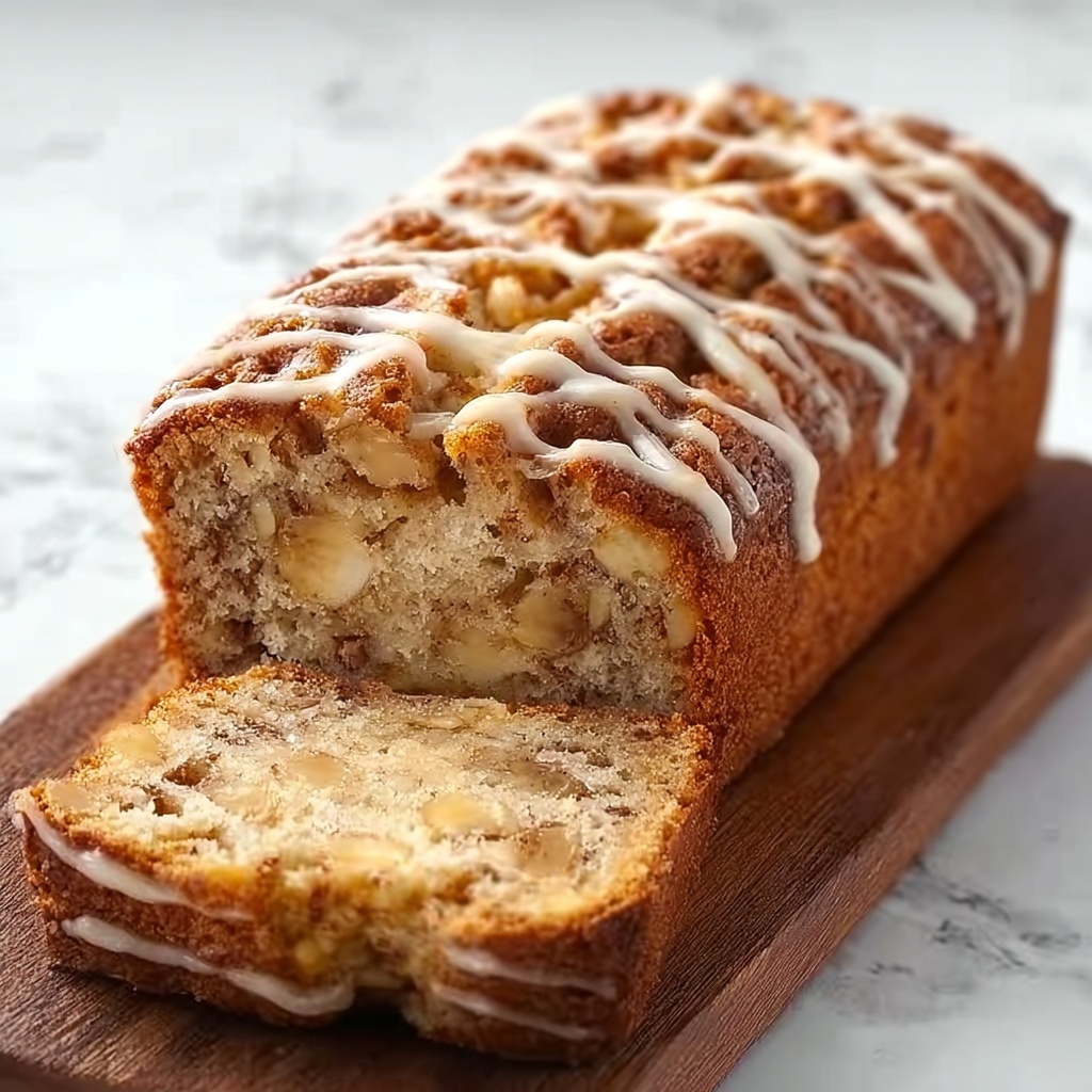 Cinnamon Swirl Apple Fritter Bread Recipe - Recipe Image