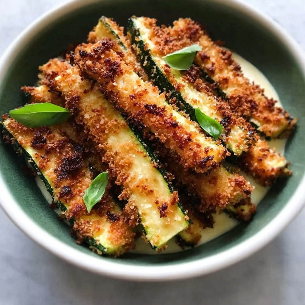 Crispy Low Calorie Air Fryer Zucchini Fries Recipe - Recipe Image