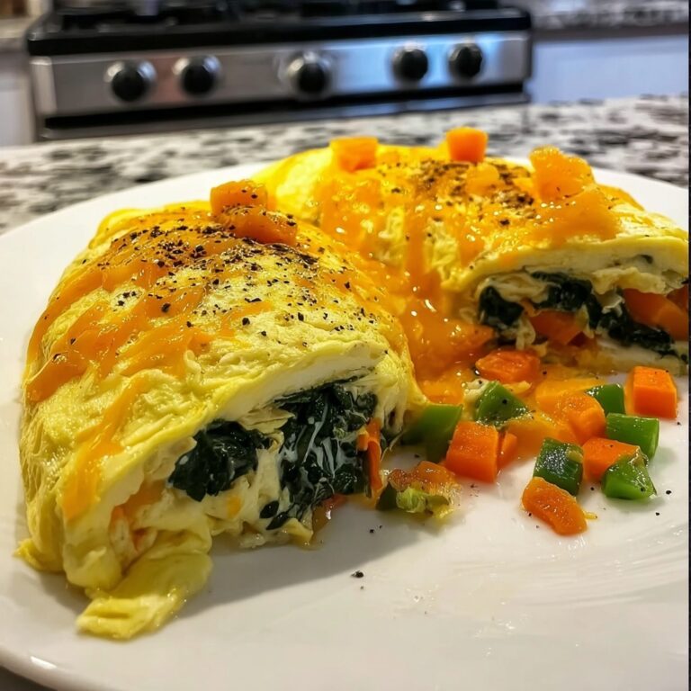 Cheesy Veggie Omelette Bake: 5 Flavorful Layers to Love Recipe