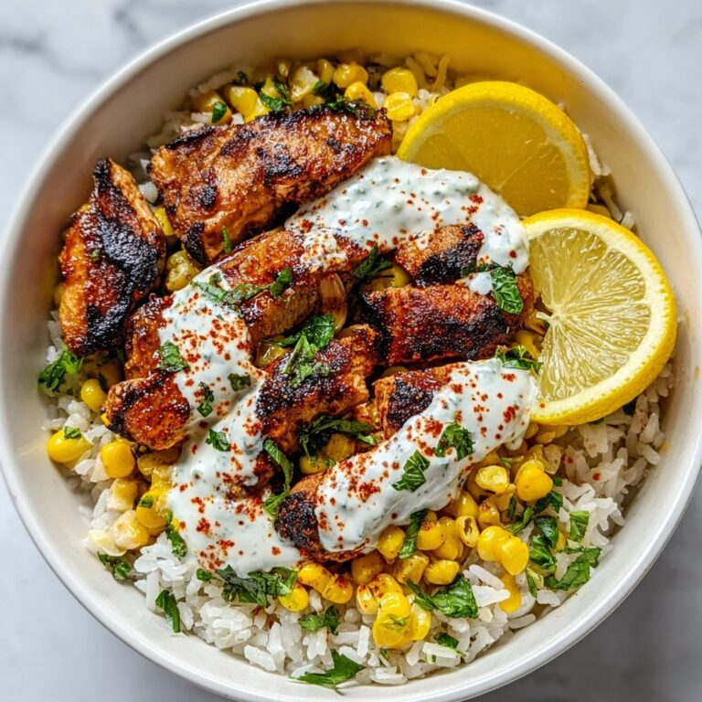 Street Corn Chicken Rice Bowl Recipe